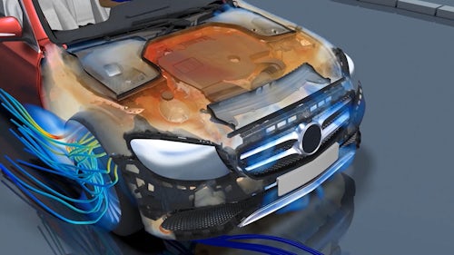 3D and CFD Simulation Tool for Vehicle Energy Management